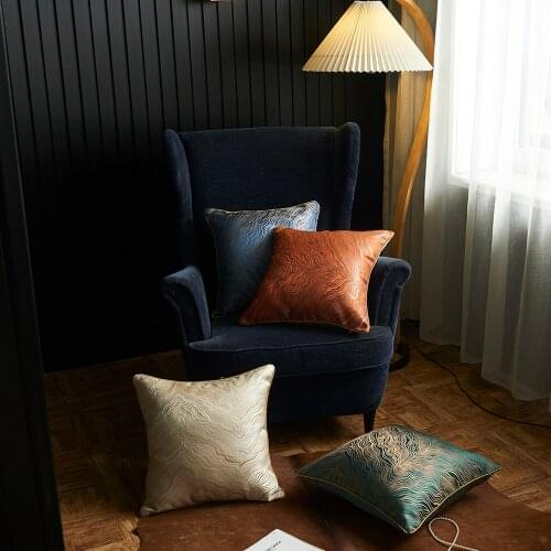 Luxury Bronzing Cushion Cover 45x45cm Pillow Covers Polyester Pillow Case Home Decorative Pillows Cover For Sofa Car