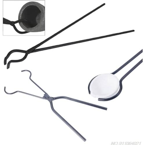 DIY Crucible Tongs Hinge Style Gold Melting Furnace Holder Clamp Gold Silver Metal Refining Casting Jewelry Making 9 21 Dropship