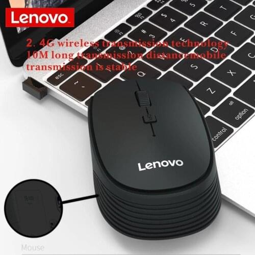 Lenovo M202 Ultra Light Ergonomic Design Bluetooth Wireless Mouse With Advanced Technology and Smooth Foot Pad