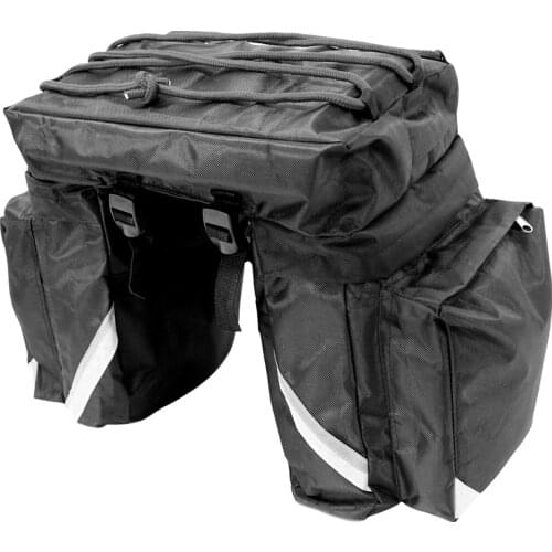 45 liter Universal Motorcycle Bicycle Rear Saddle Bag 5 Eyes Waterproof Hk44341