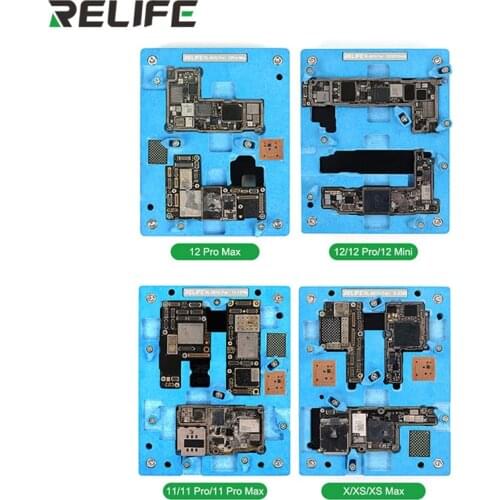 RL-601U Iphone motherboard positioning fixture, xs-12 layered and accurately fixed, iPhone glue removal,IC component replacement