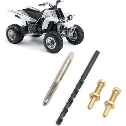 Idle Screws Drill Bit Tap Install Kit For Yamaha ATV Banshee 350 1987-06 Blaster 200