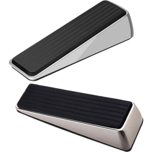 Alloy Safety Door Wedge Anti-collision Doorstops Stopper Guard Block Home Accessories