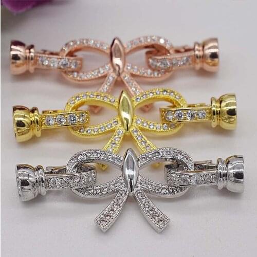 Clasp hook for jewelry DIY necklace wholesale beads nature FPPJ woman 2017