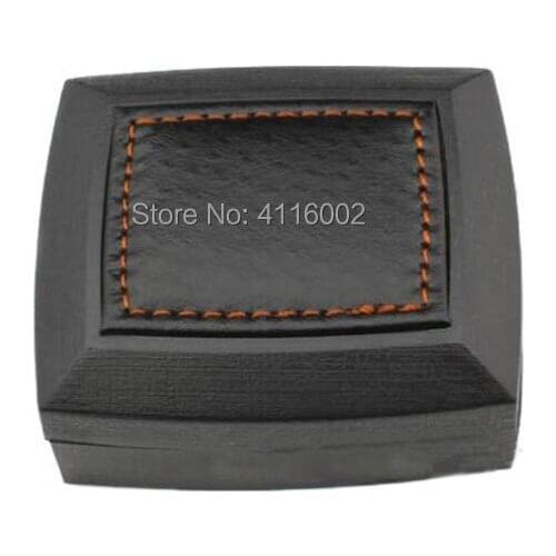 Tie Clip Cufflinks Set Box PU Leather Shirt Cuff Links Tie Clip Pin Bar Carring Cases Holder Gift Boxes Mens Jewelry Box