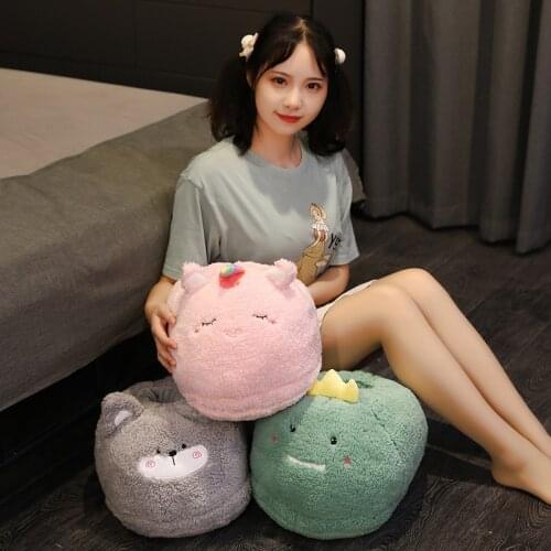 Winter Lovely Animals and Plants Cover Their Feet Home Floor Antiskid Cartoon Play Mobile Hhone Computer Necessary Warm Slippers