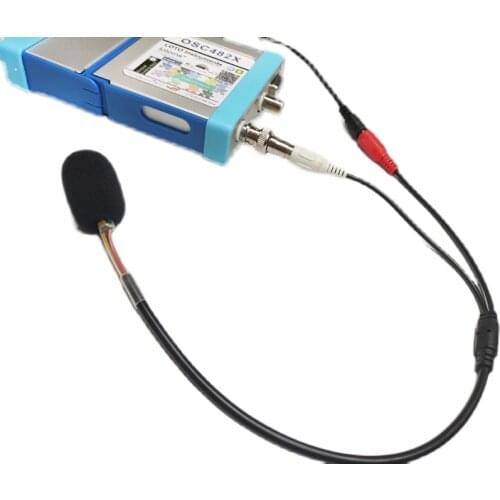 Oscilloscope sound probe/audio input/microphone input/noise detection/abnormal sound detection AUD01