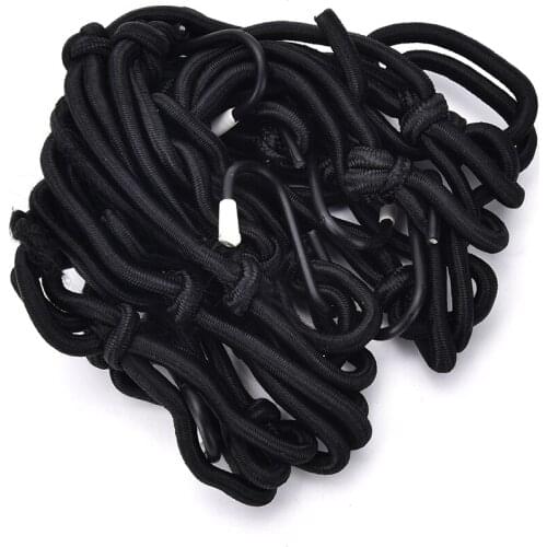 1pcs JETTING Motorcycle 6 Hook Mesh Bag String Bag Sundries Net Rope Luggage Bungee Holder Motorcycle Accessories