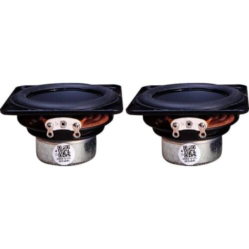 52mm 4 Ohm 10W Full Range Audio Speaker Unit 2 Inch Hifi Stereo Loudspeaker DIY Bluetooth Home Amplifier Speakers 2Pcs