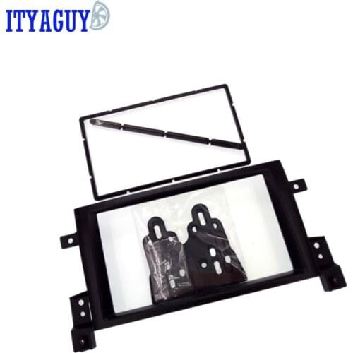 2DIN Car Radio Fascia For Suzuki Grand Vitara 2005 2006 2007 2008-2017 DVD Stereo Frame Panel Dash Installation Trim Kit Bezel