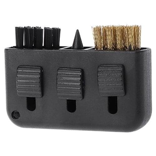 3-in-1 Golf Club Groove Putter Wedge Ball Cleaning Brush Shoes Cleaner Golfer