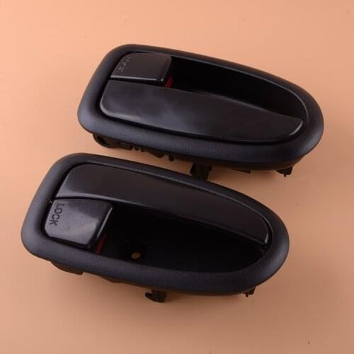 82610-17010 2Pcs Black Interior Door Handle Catch 82620-17010 Fit for Hyundai Matrix Lavita 2001 2002 2003 2004 2005 2006-2010