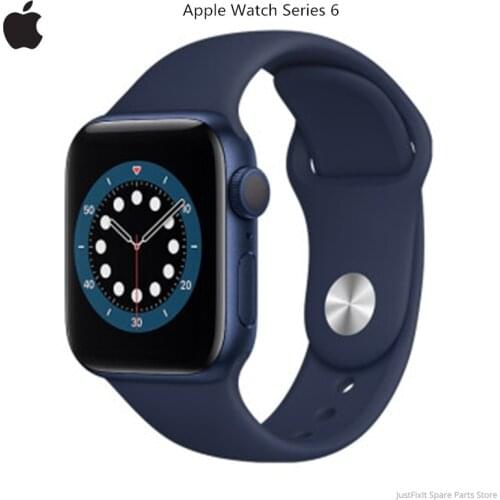 APPLE Watch Series 6 GPS + Cellular 40MM/44MM Aluminum Case with 5 Colors Sport Band Remote Smartwatch LTE iwatch 6