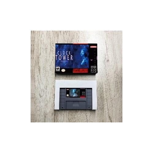 Clock Tower - USA Version Action Game Card with Retail Box