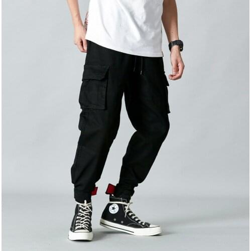 Harajuku joggers pants men army green high street loose camouflage hip hop casual Pants male modis cargo fashion japanese homme