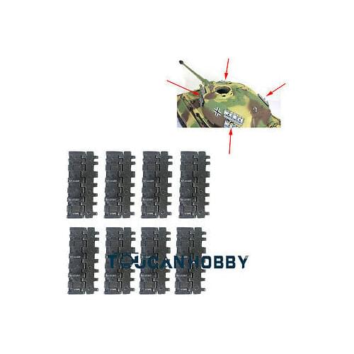 Heng Long 1/16 Henschel King Tiger RC Tank Model 3888A Metal Turret Armours TH00409-SMT4