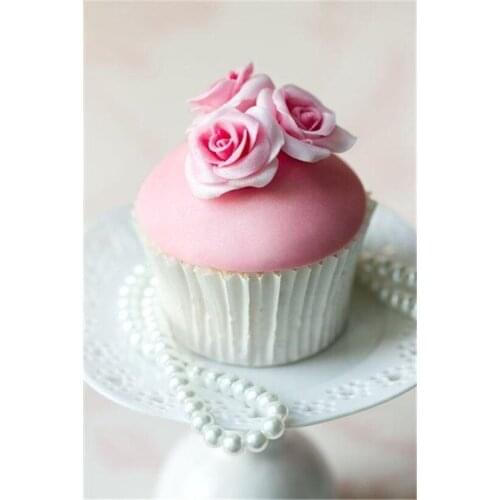 Color Dessert Square Diamond Painting Cross Stitch Home Decoration Handmade DIY 5D Diamond Embroidery Cartoon Icon Festival Gift