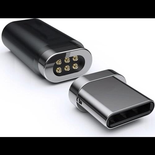 87W USB C to typec magnetic power connector Type-C magnet charging adapter for macbook Samsung Xiaomi HUAWEI Sony mobile phone