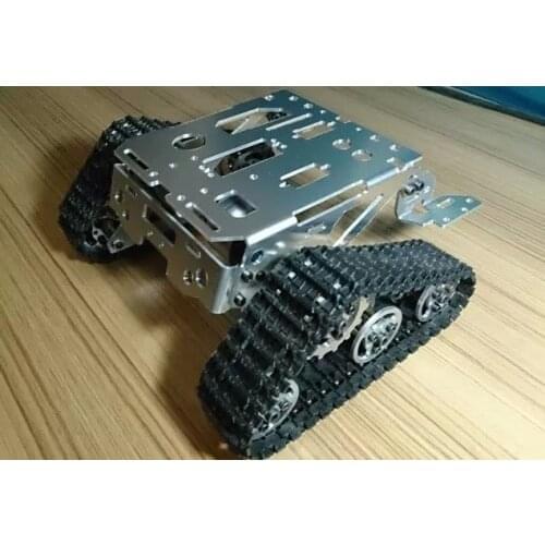 RC Metal Tank Chassis Walee Crawler Tracked Tank Chassis Smart Car Chassis Tracked Vehicle DIY RC Toy Remote Control Mobile