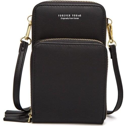 Fashion Large Capacity Crossbody Bag Women Multi-function Cell Phone Shoulder Bag Female Messenger Shoulder Wallet