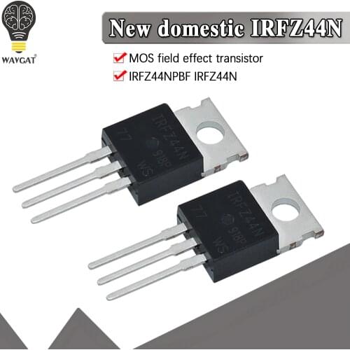Mosfet IRFZ44N TO220 transistor kit IRFZ44 TO-220 high power transistors IRFZ44NPBF 49A 55V field effect transistor