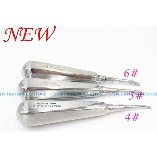 2018 NEW 3 pcs dental elevator kit dental lab dentistry dentist dental detista equipment clareador curved ROOT ELEVATOR