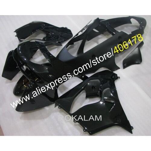 Aftermarket Kit Fairing 98 99 ZX-9R Kit For Kawasaki Ninja ZX9R Fairing 1998 1999 ZX 9R Black Motorcycle Fairings
