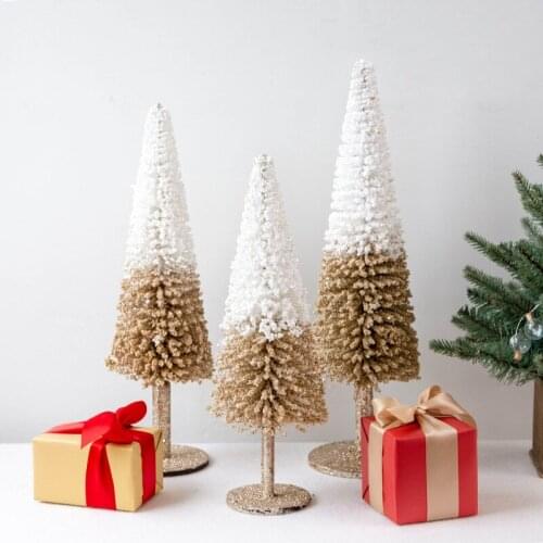 Christmas tree desktop decoration ornaments shopping mall hotel window counter Christmas decoration Christmas decorations gifts