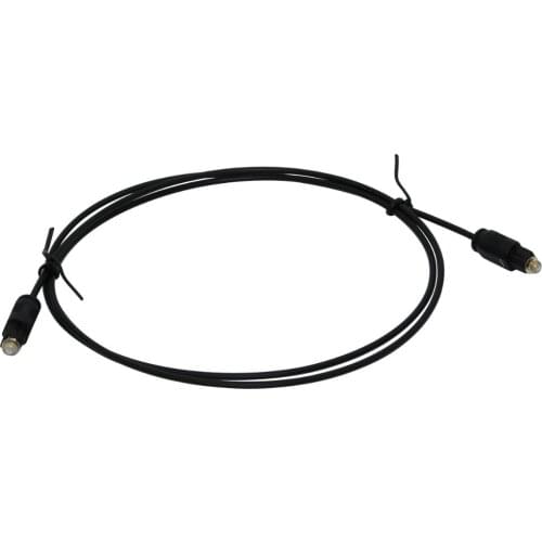 1Pcs/Lot Brand New 1m2mm Gold Plated Digital Audio Optical Optic Fiber Cable Toslink SPDIF Cord Free Shipping