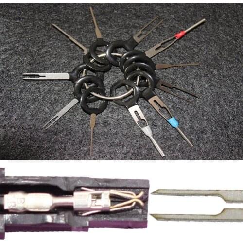 18Pcs 11Pcs Automotive Plug Terminal Remove Tool Set Key Pin Car Electrical Wire Crimp Connector Extractor Kit Accessories 2020