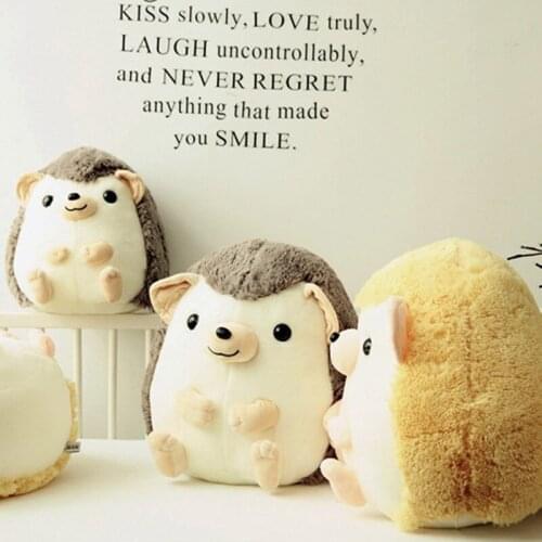 35/45cm Baby Stuffed Toys Hairy Round Rolling Ball Hedgehog Plush Toy Doll Plush Toys Kids Toys for Children Girlfriends Gifts