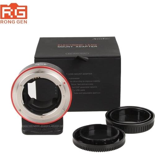 Autofocus Electronic AF Lens Mount Adapter for Nikon Lens E-Mount Lens Adapter for Sony A7R2 A7RIII a7r III A7II A9 A7R Mark II