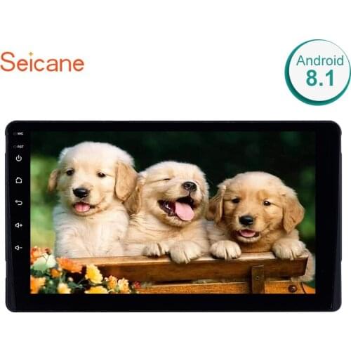 Seicane 2 Din Android 8.1 9 Inch Car Radio Wifi GPS Navigation Multimedia Player Touchscreen Head Unit For 2015 TOYOTA Sienna