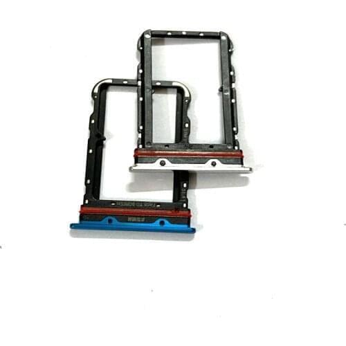 50pcs Sim Tray Holder For Xiaomi MI NOTE 10 Note10 SIM Card Tray Slot Holder Adapter Socket