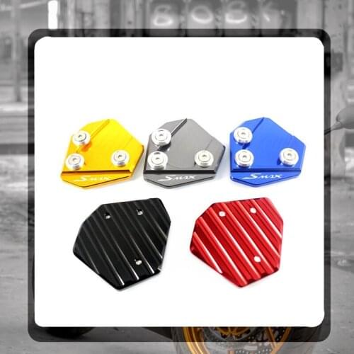 For YAMAHA SMAX155 SMAX Force 155 FORCE155 Motorcycle Kickstand Foot Side Stand Extension Pad Support Plate Enlarge