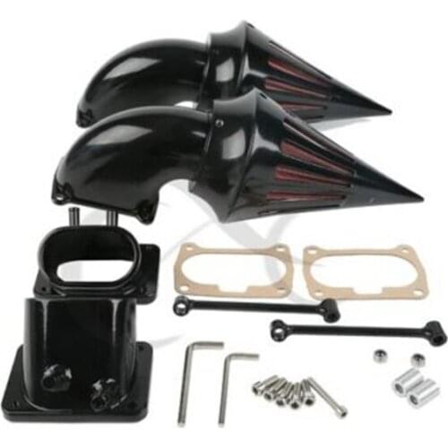 Motorcycle Twin Dual Air Cleaner Intake Filter For Suzuki Boulevard M109R M109 R Aluminum