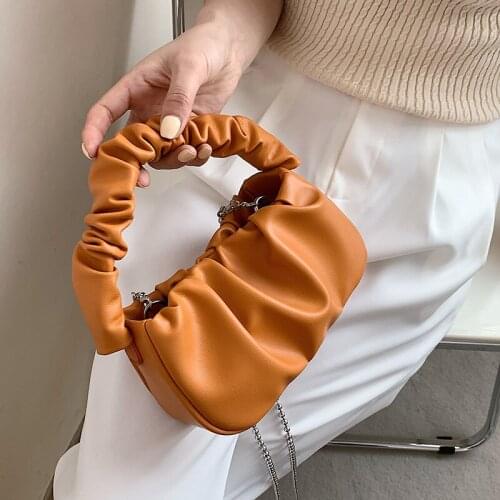 Mini PU Leather Crossbody Bags for Women 2021 Branded Luxury Simple Travel Ladies Chain Travel Fashion Handbags and Purses