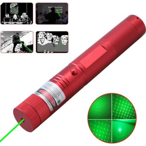 High-power green dot laser pointer 5mw ultra-long radiation 8000m green laser sight adjustable focus combustion laser equipment