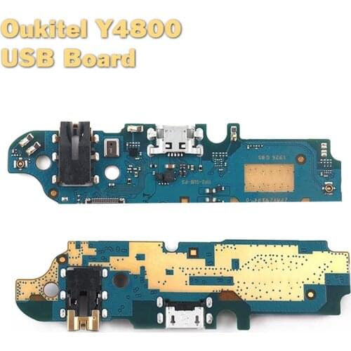 New Original Microphone & USB Charging Plug USB Slot Charger Port Connector Board Parts Micro Accessories OUKITEL Y4800 Phone