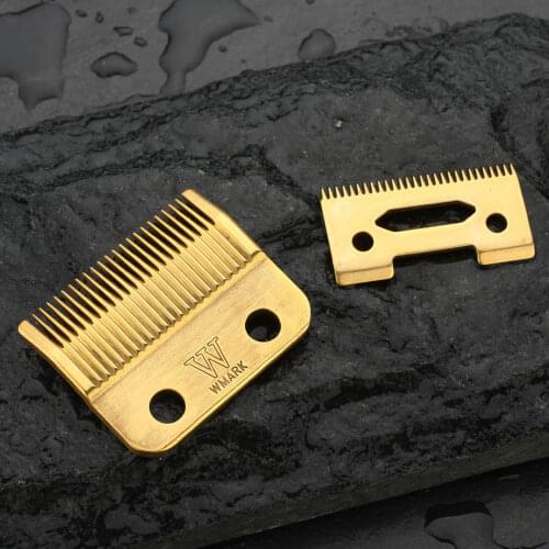 Movable Blade Professional Hair Clipper Blade High Carton Steel Clipper Accessories Golden For Choice Golden Screws