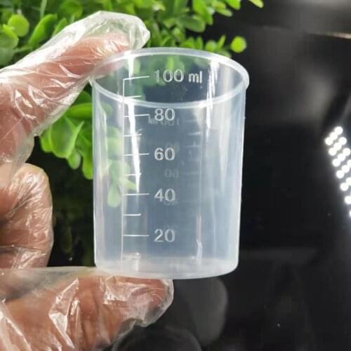 Transparent Measuring Cups Kitchen Graduated Measuring Mixing Cup Plastic Making Tool Rice liquid Measuring Cup DIY Mixing Cup