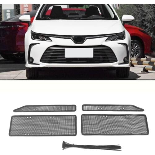 Front Grille Net Car Stainless Insect Screening Mesh Insert Net For Toyota Corolla 2019 2020 2021 Accessories