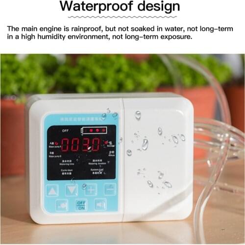 Solar Water Pump Timer Garden Automatic Watering Device Smart Plant Drip Irrigation System Automatic Drip Irrigation Device