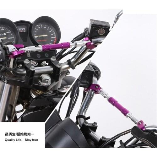 Motorcycle Universal Handlebar Motorbike Grips Handle Bar Steering Wheel Strengthen Adjustable Cross Bar Dirt Pit Bike