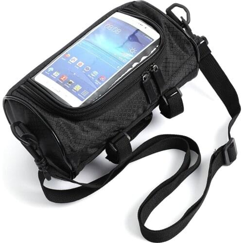 Bike Waterproof Bag Front Bicycle Portable Handlebar Pannier Large Capacity Backpack MTB Road Cycling Frame Tube Bag