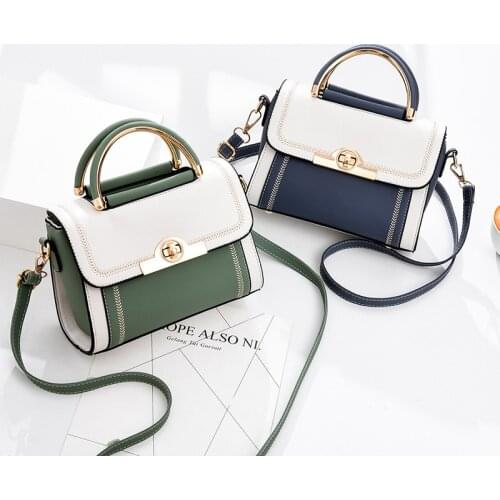 Flap Leather Luxury Handbags Crossbody Bags for Women 2021 New Fashion Simple High Quality Female Small Shoulder Bag Vintage