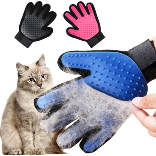 1pc Glove Cats Removing Hair from Domestic Animals Massage Glove For Combing Cats Puppies Dogs Small Pets Bathing Cleaning Tool
