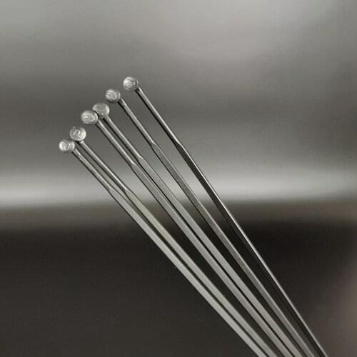 12pcs/lot Pillar 1423 PSR aero spokes J-bend or Straight pull stainless steel radios for Road MTB bike free brass/alloy nipples