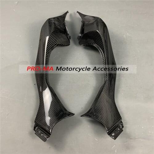 Motorcycle (Seat Side Panel)Seat Fairings in Carbon Fiber For Kawasaki Z1000 2014+ Twill