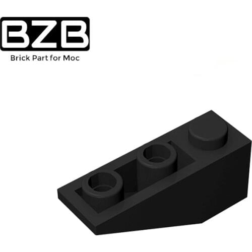 BZB MOC 4287 (Embedded) 4x1 Anti Inclined Brick 25 Degree Creative High Tech Building Block Model Kids Toy DIY Brick Best Gifts